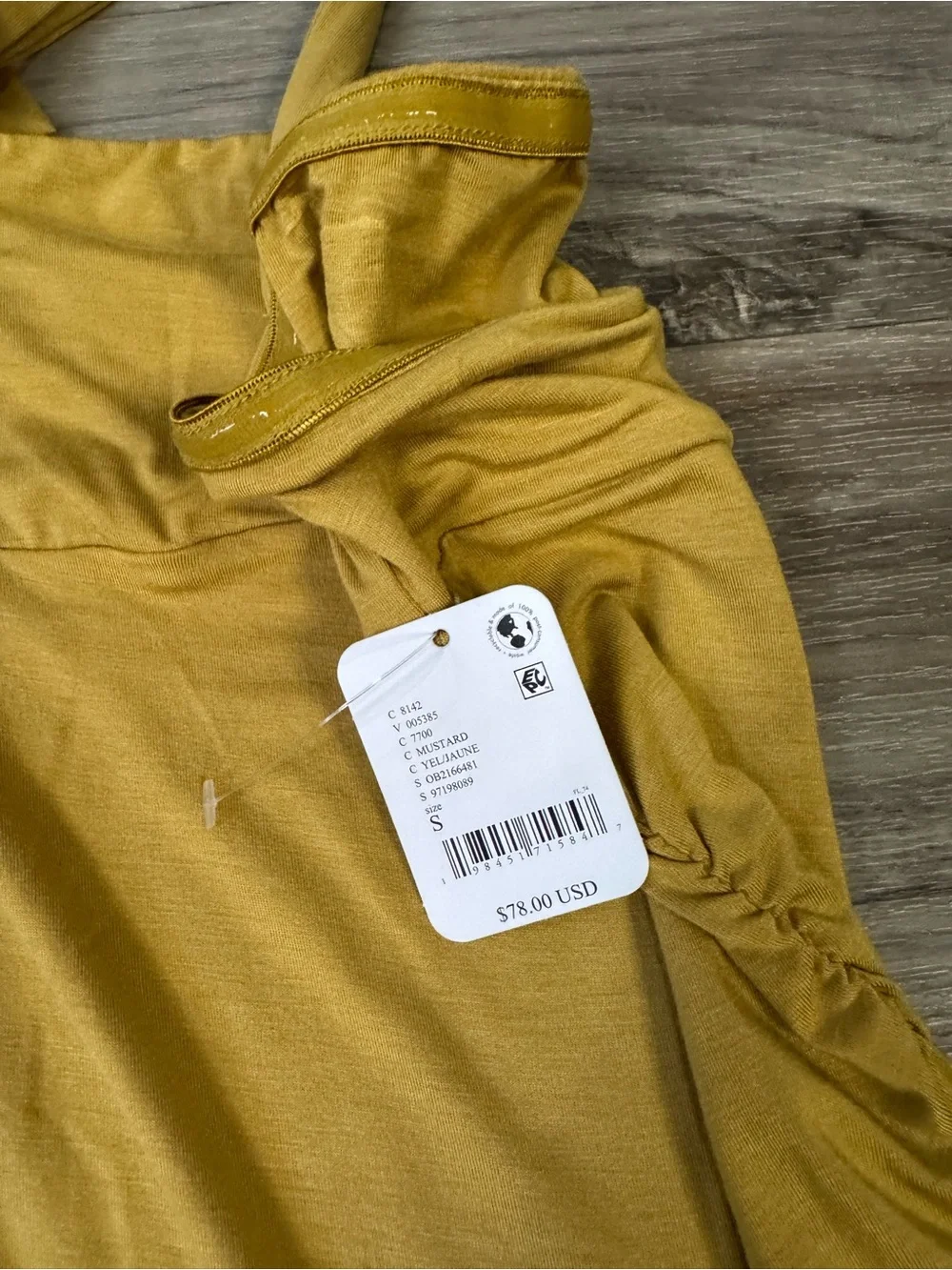 Free People Free-est Clara One Piece Jumpsuit in Mustard Yellow Size Small
